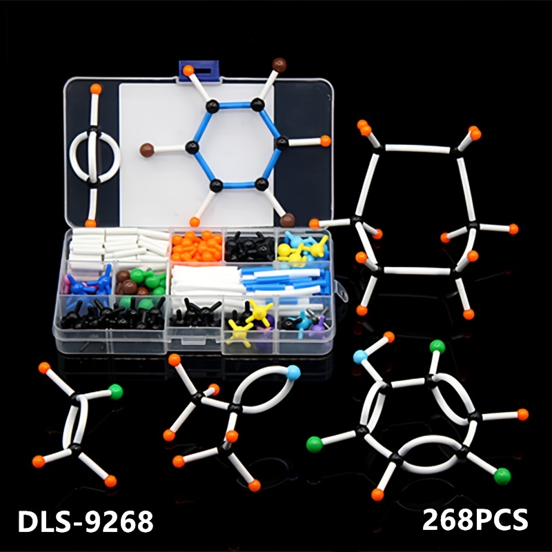 Chemistry Set Beginner - 268 Adet Moleküler Model Seti Kutusu