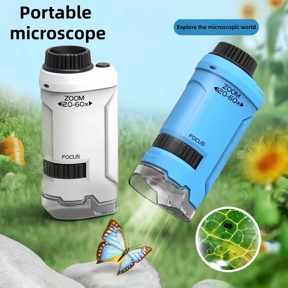 Science Max - Cep Mikroskobu Bilim Oyuncak Seti 60-120x
