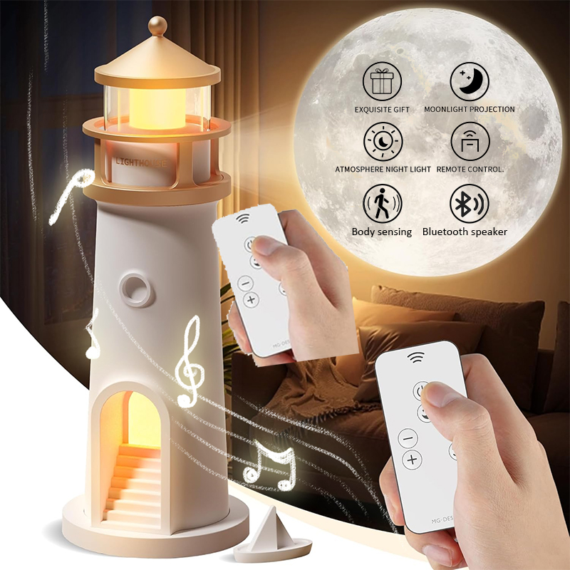 Planetarium Projector Home - Deniz feneri Ortam Işığı Ay Projeksiyon