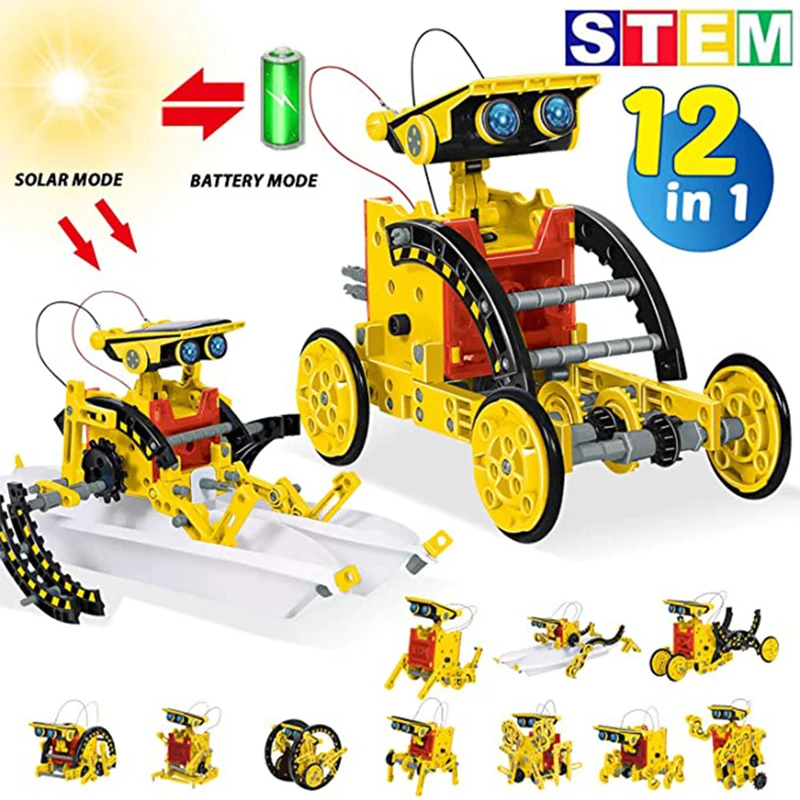 12 in 1 Bilim Deney Güneş Robo - Science Project Robot incelemesi ve fiyatı