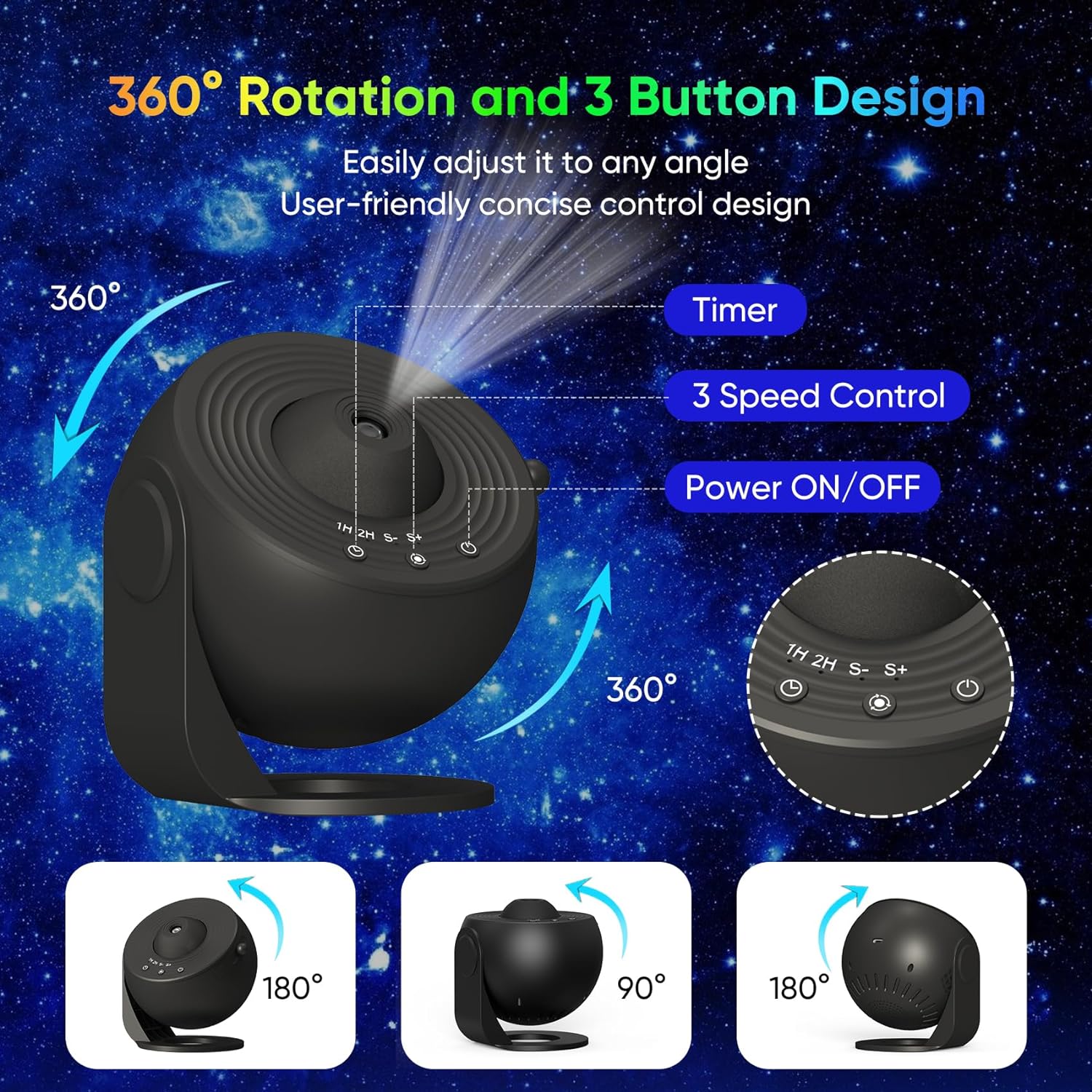 Planetarium yıldız projektör H - Planetarium Projector Home incelemesi ve fiyatı