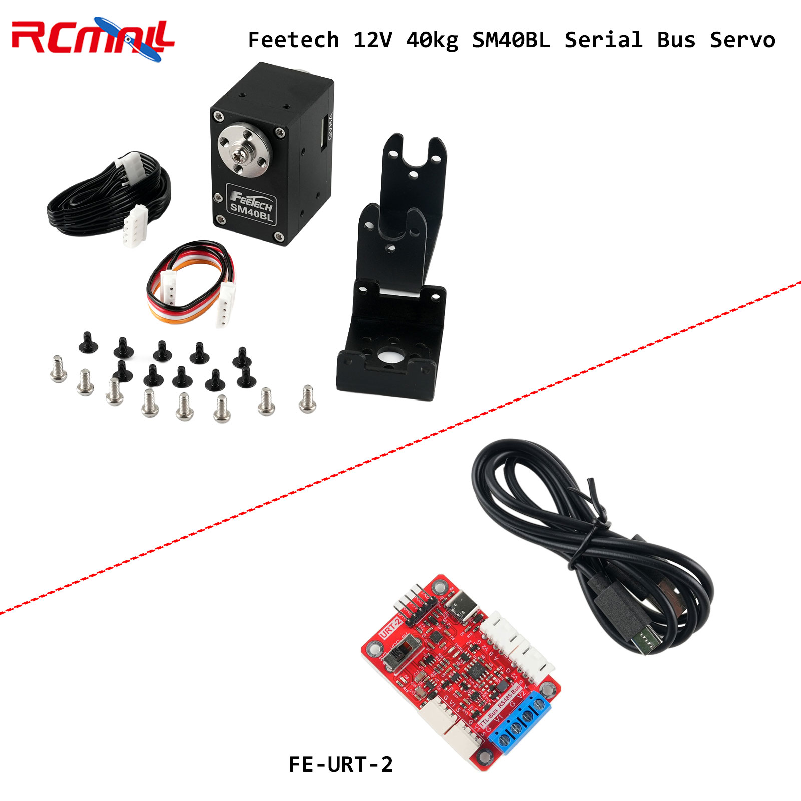 Feetech 12V 40kg SM40BL Seri P - Robot Arm Motor incelemesi ve fiyatı