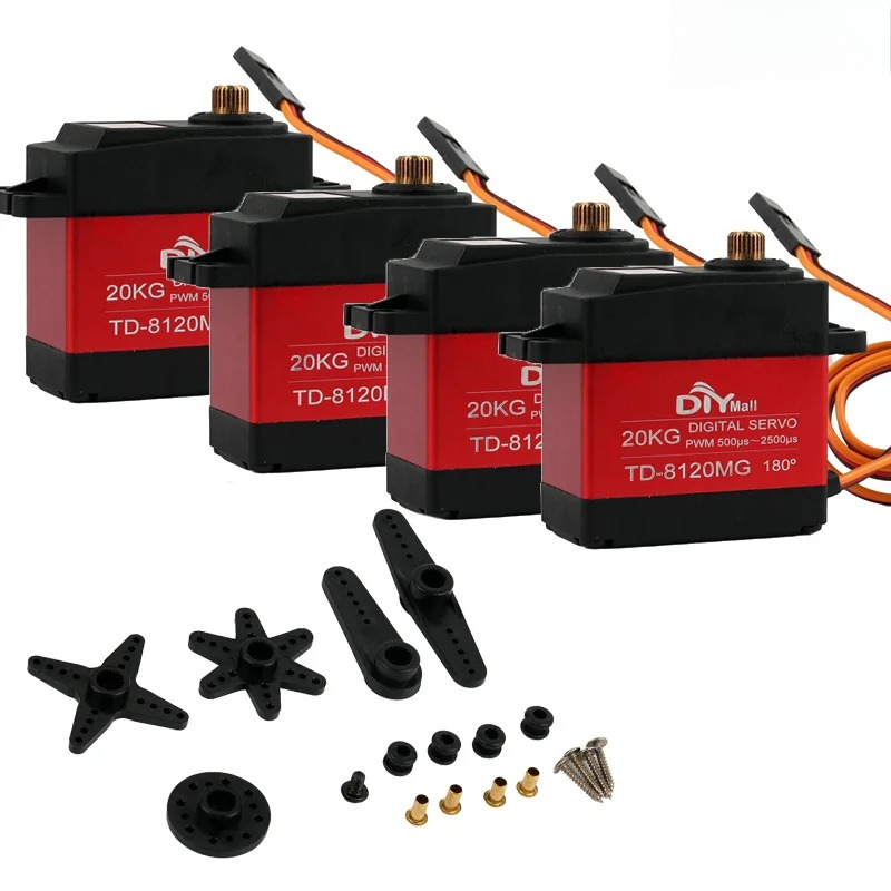20KG TD-8120MG Büyük Torklu St - Robot Arm Motor incelemesi ve fiyatı