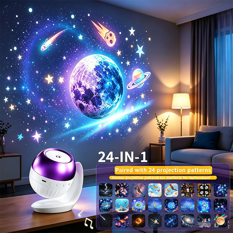 24'ü 1 arada HD Galaksi Yıldız - Planetarium Projector Home incelemesi ve fiyatı