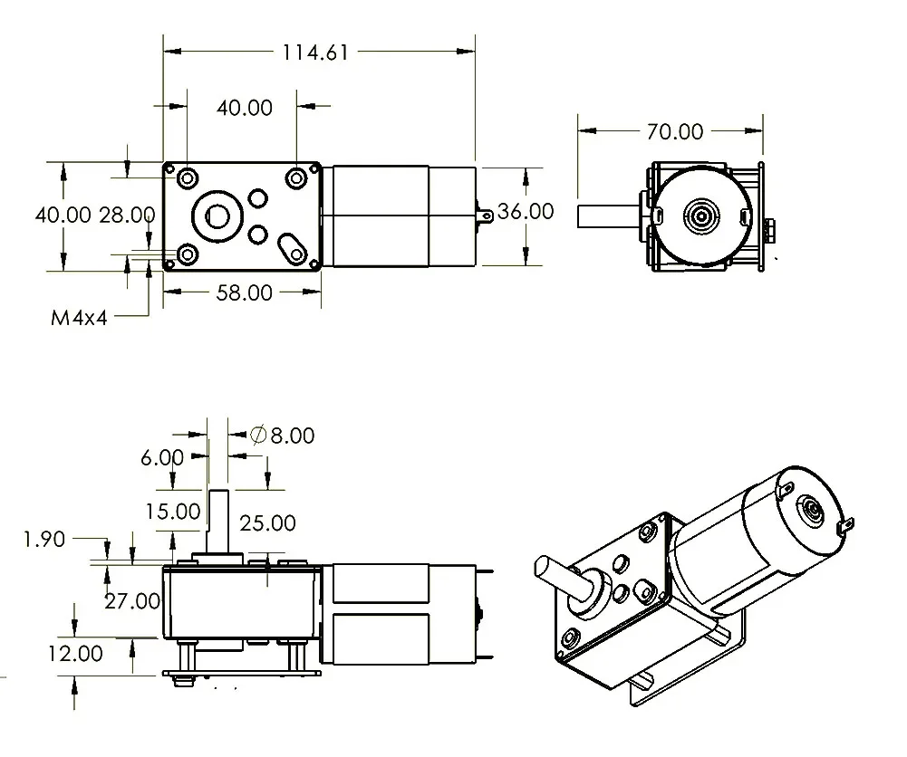 ASMC-LQ ASME-SQ 60/70/120KG So - Robot Arm Motor incelemesi ve fiyatı
