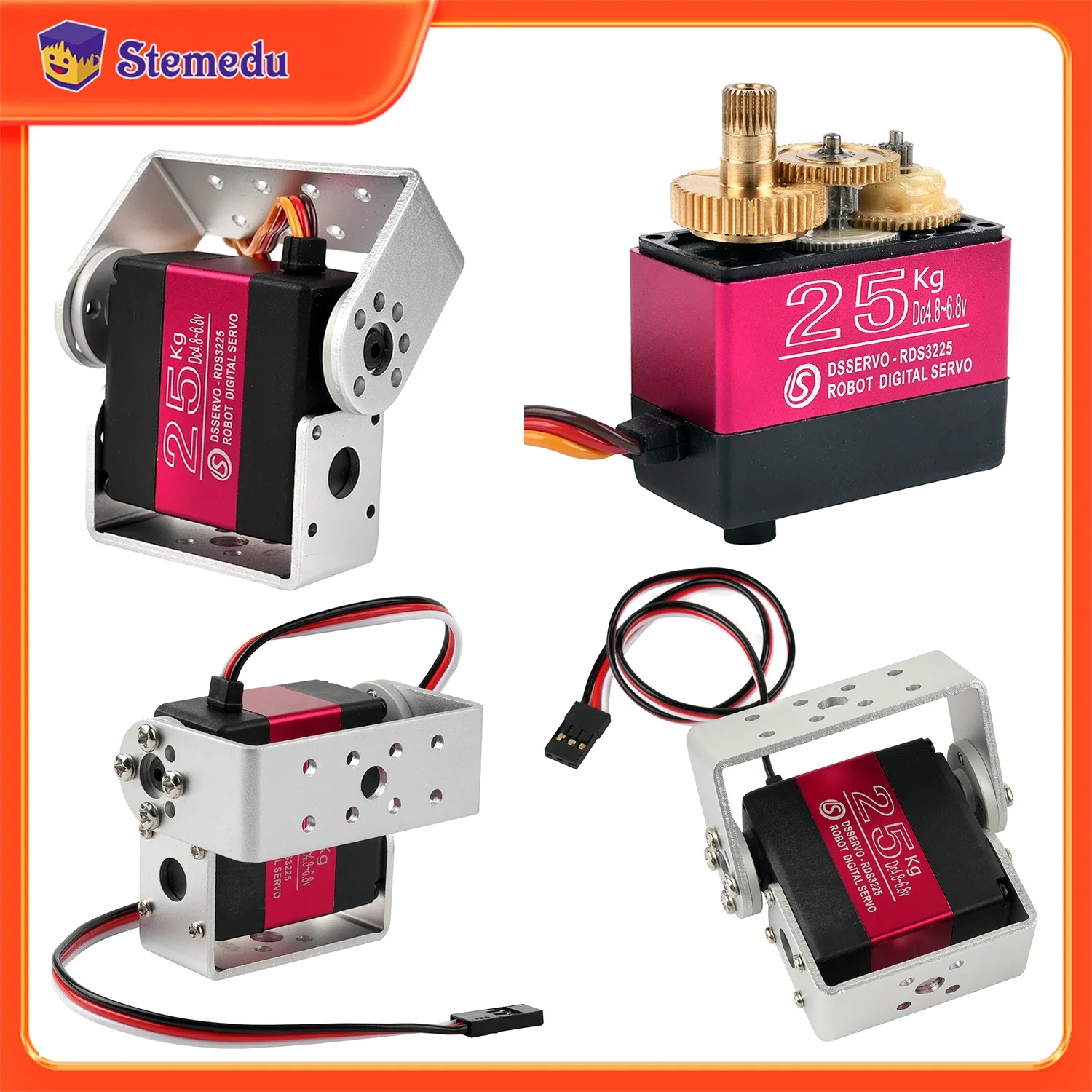 25 KG Robot Dijital Servo Yüks - Robot Arm Motor incelemesi ve fiyatı