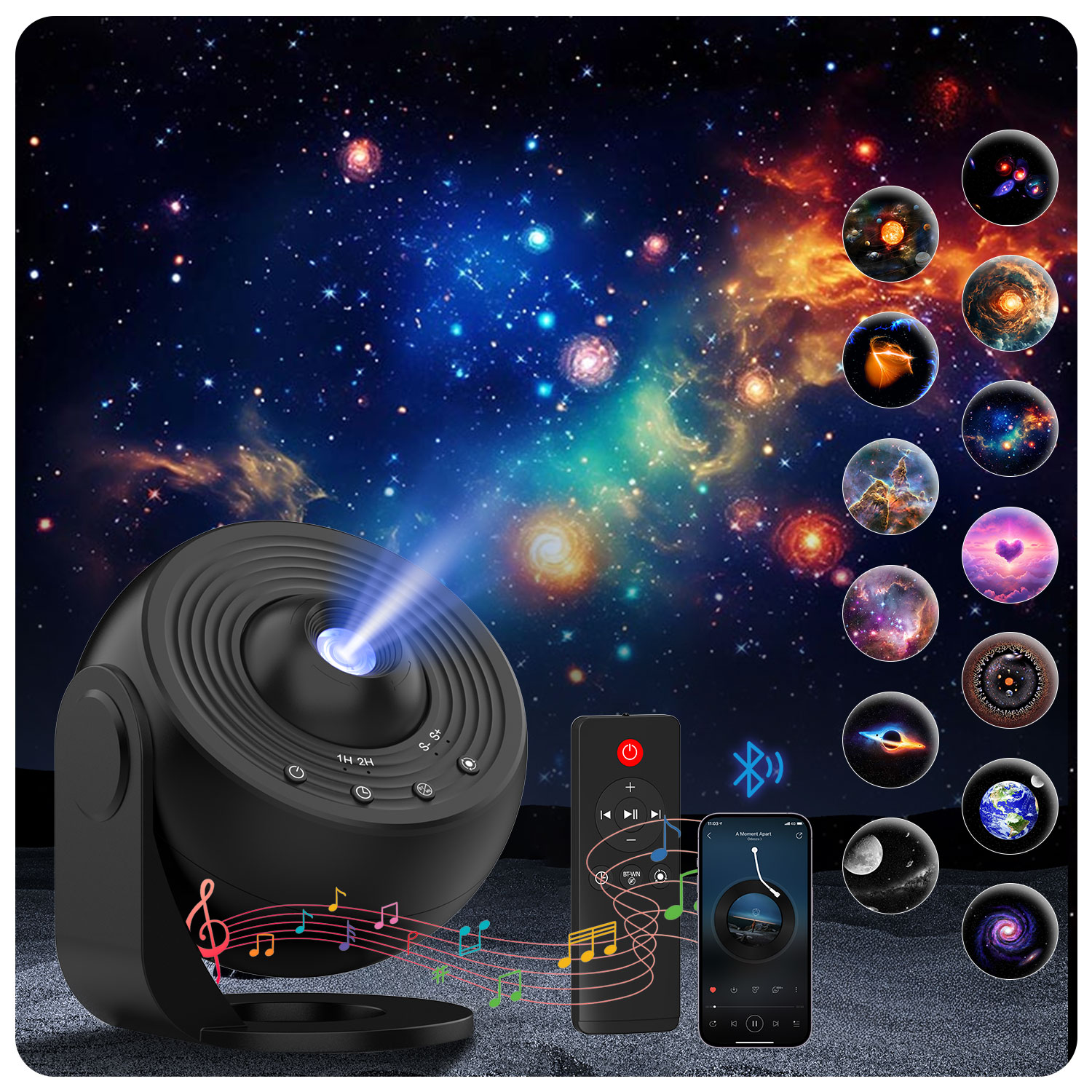 Yıldız Projektörü Galaxy Pro G - Planetarium Projector Home incelemesi ve fiyatı