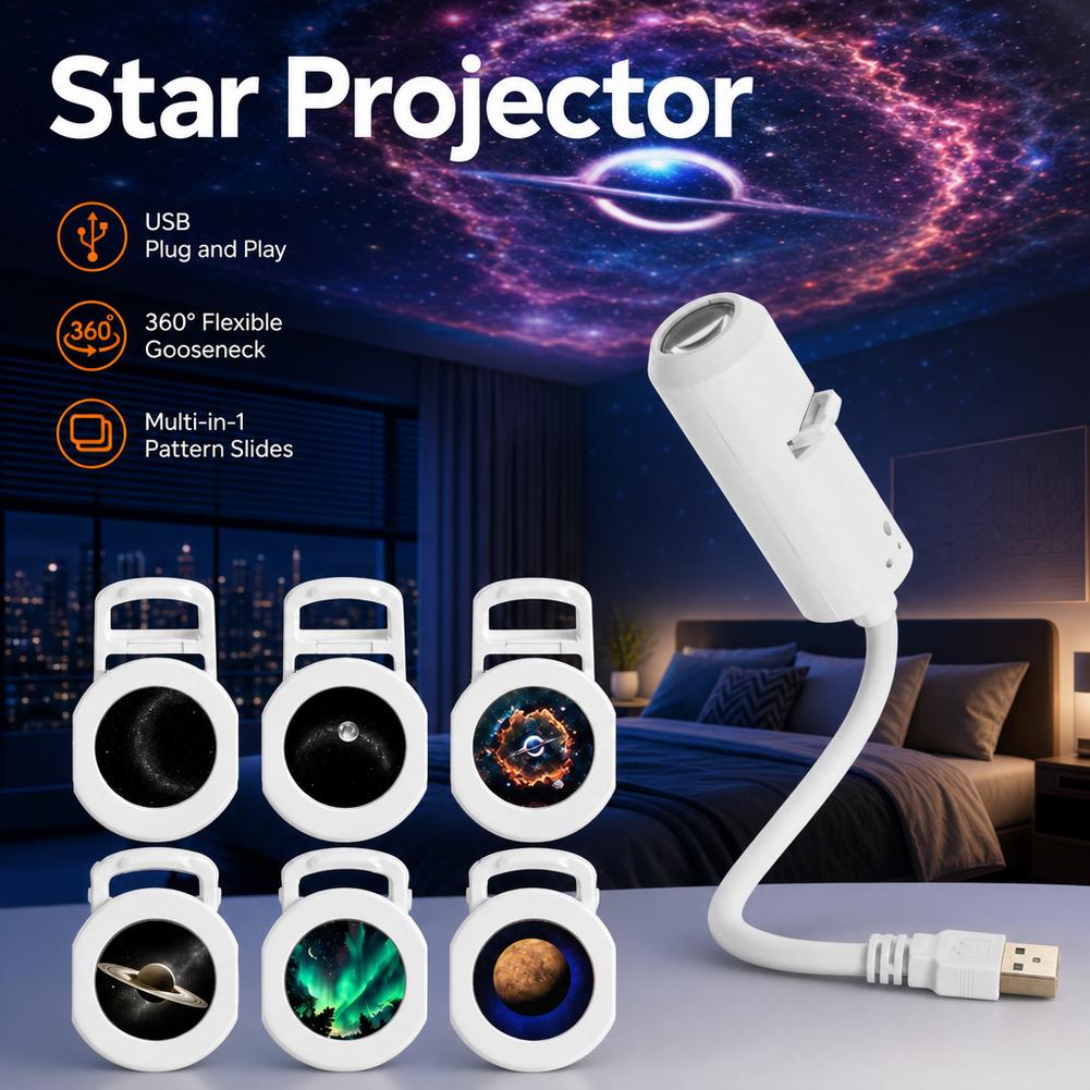 Çok Amaçlı Yeni USB Galaksi Yı - Planetarium Projector Home incelemesi ve fiyatı